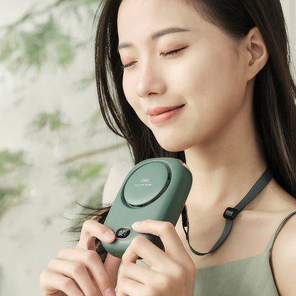 Portable Lazy Hanging Neck Fan Mini Bladeless Waist Clip