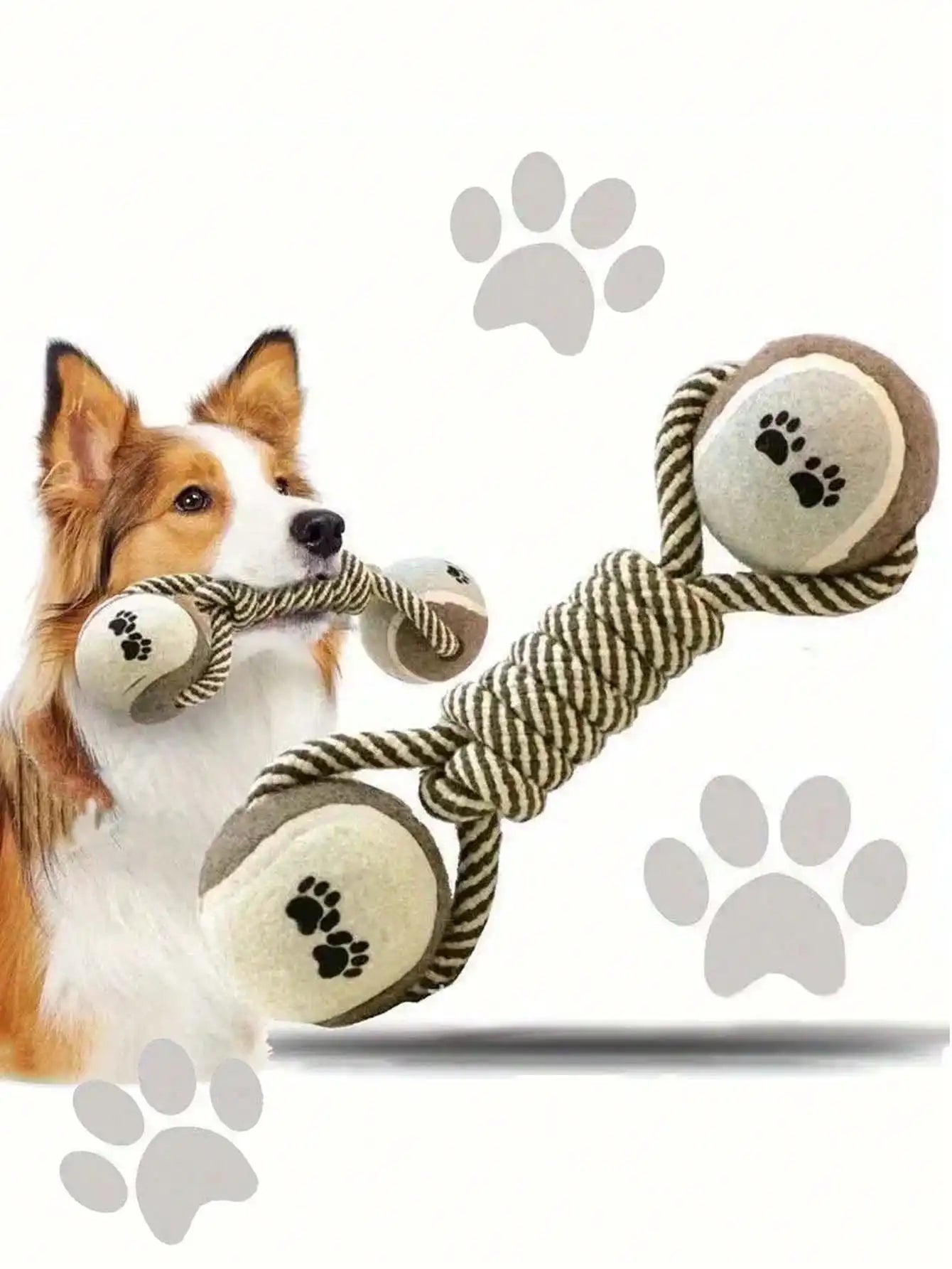 Indestructible teeth cleaning pet toy, dog chew durable