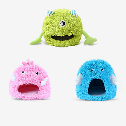 Cat Bed House Dog Kennel Cute Monster Cartoon Warm