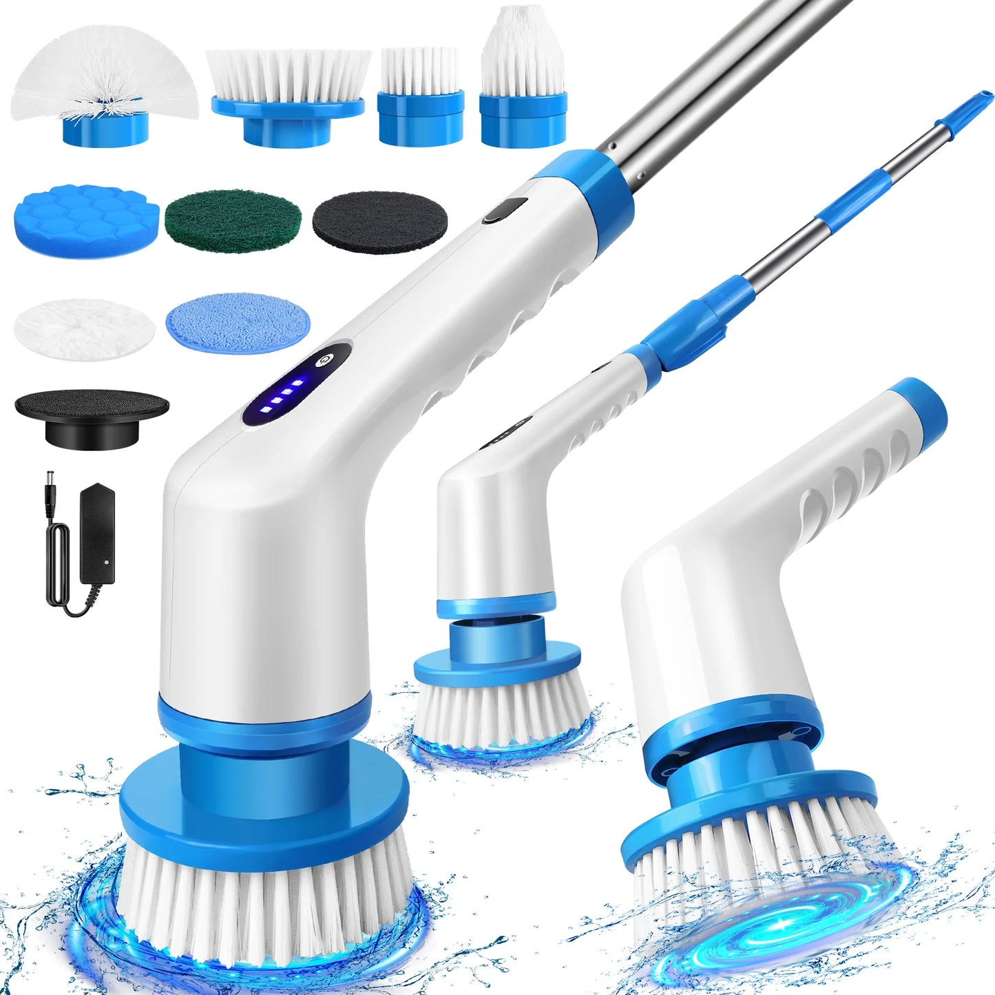 DayPlus Electric Spin Scrubber Cordless Rechargeable