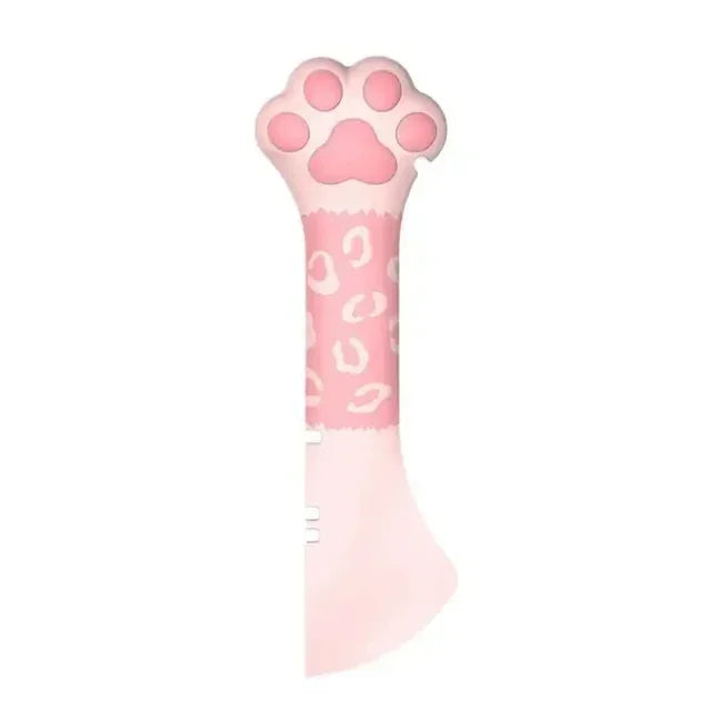 Long handled pet canned food spoon cat canned