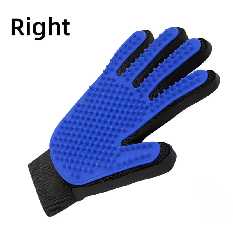 Pet Hair Remover Shower Gloves Puppy Cats Bath Brush