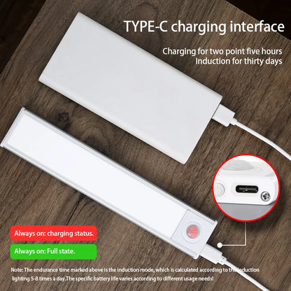 LED Motion Sensor Light Night Light Wireless USB