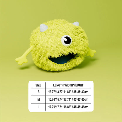 Cat Bed House Dog Kennel Cute Monster Cartoon Warm