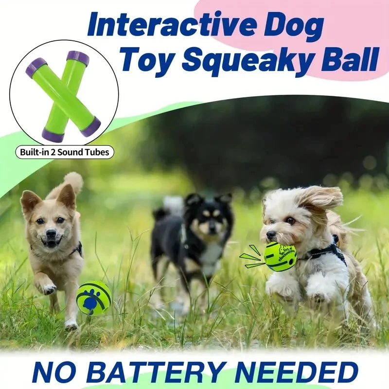Funny Interactive Giggle Ball - Balls for Dog IQ Training