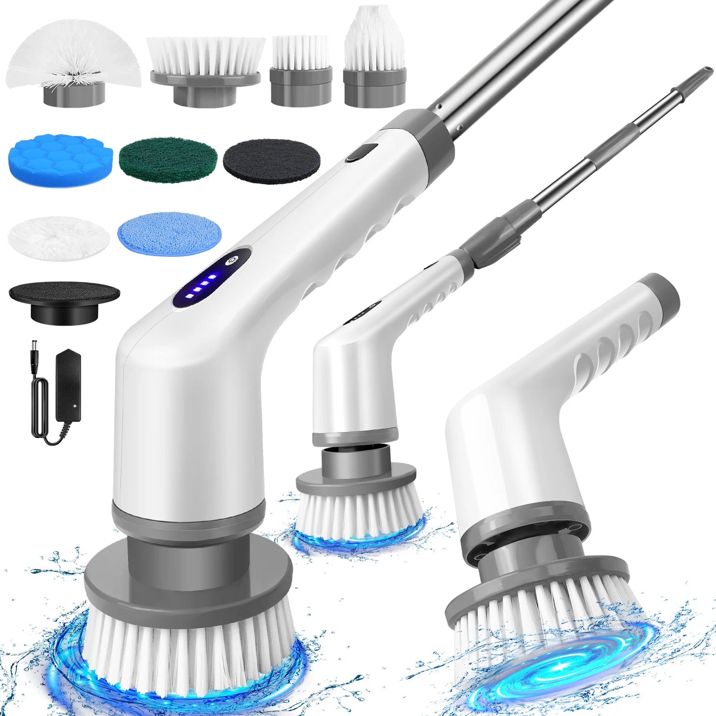 DayPlus Electric Spin Scrubber Cordless Rechargeable