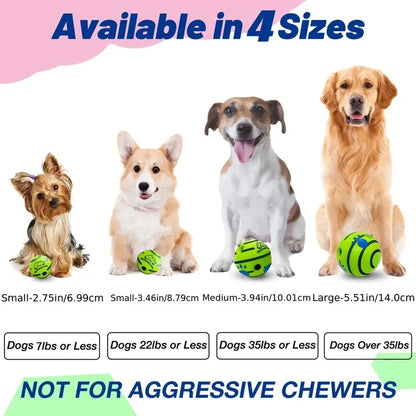 Funny Interactive Giggle Ball - Balls for Dog IQ Training