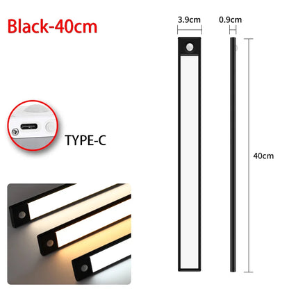 LED Motion Sensor Light Night Light Wireless USB