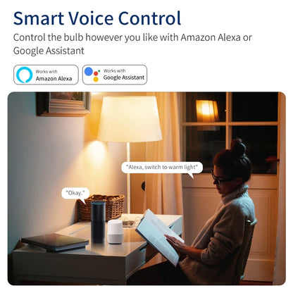 Tuya Smart WiFi LED Light Bulbs Alexa LED Lamp RGB Smart