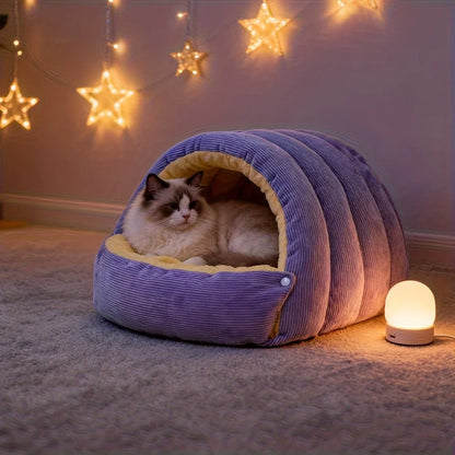 Winter Warm Cat Bed Warm Pet House Pet Sleeping