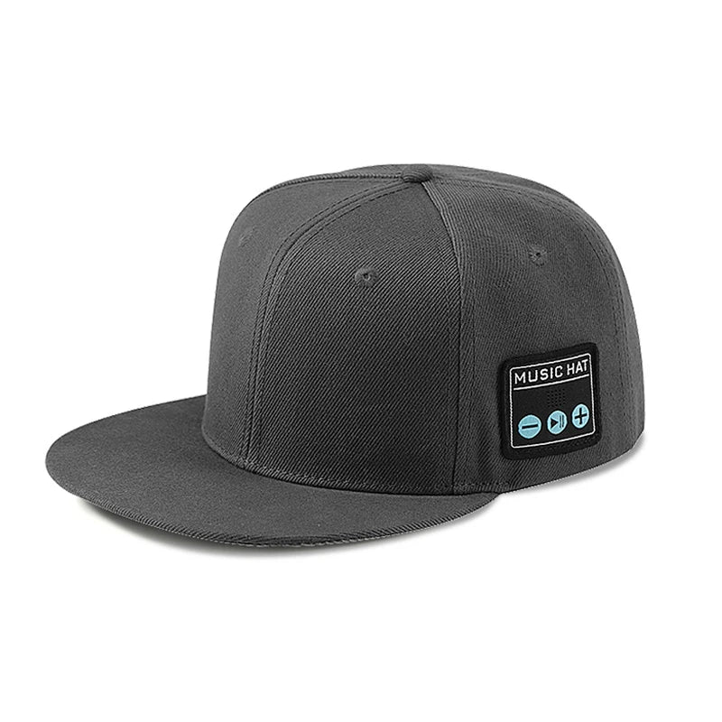 Bluetooth Sports Music Hat Headphone Dual Speaker