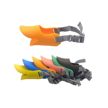 Dog Muzzle Silicone Duck Muzzle Mask for Pet Dog