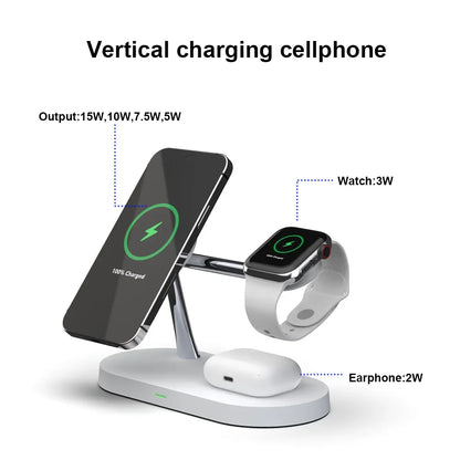 Wireless Charger Stand Magnetic Fast Charging Station