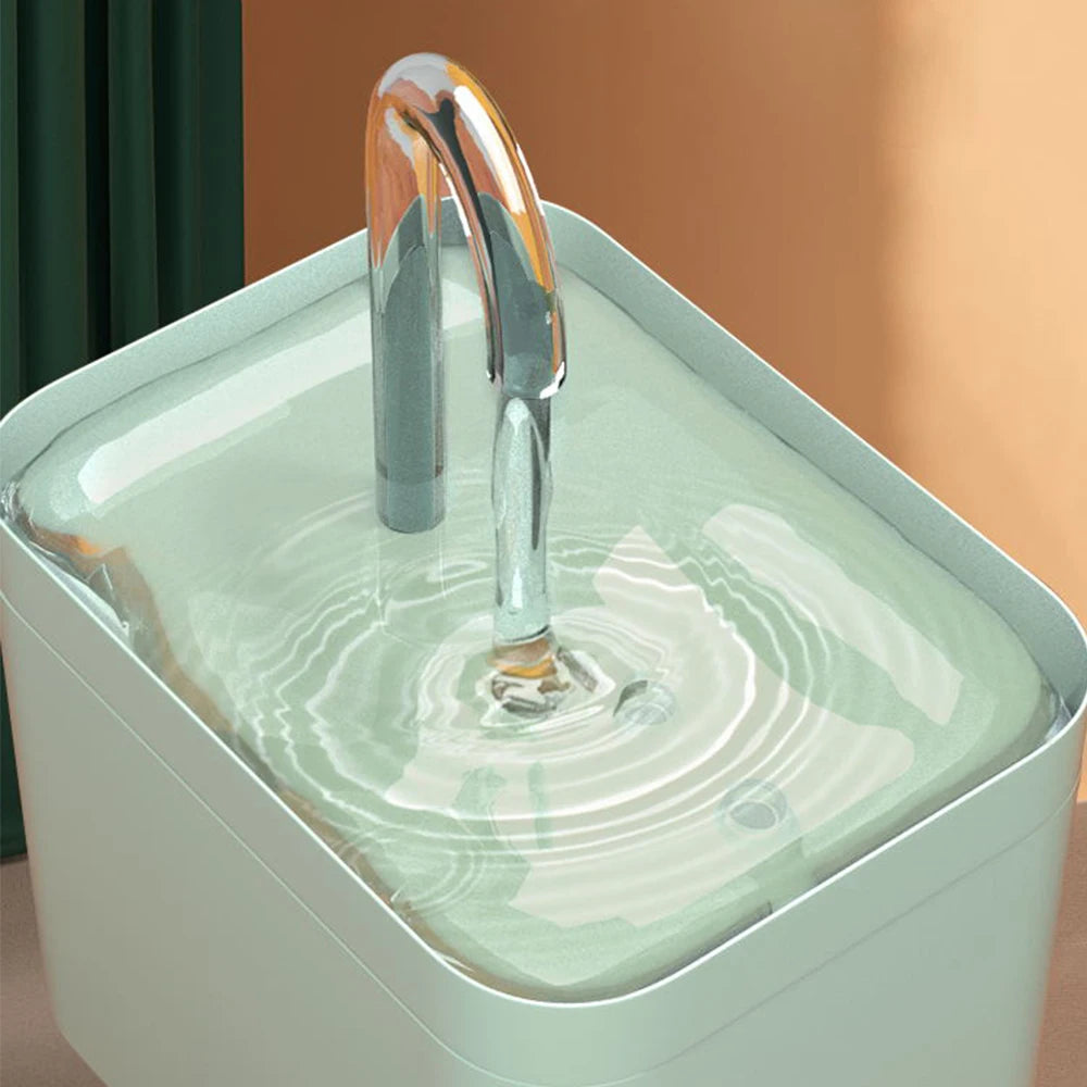 Ultra-Quiet Cat Water Fountain Filter Smart Automatic