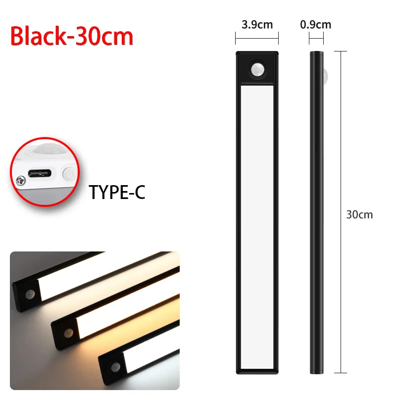 LED Motion Sensor Light Night Light Wireless USB