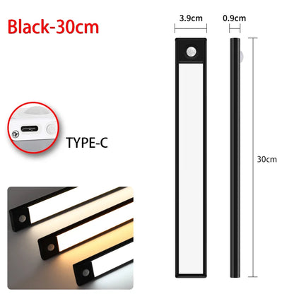 LED Motion Sensor Light Night Light Wireless USB