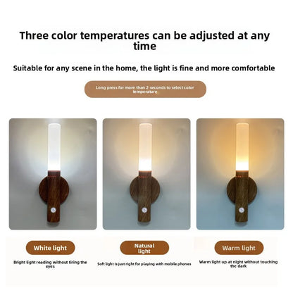 LED Night Light USB Charging Intelligent Motion Sensor Light