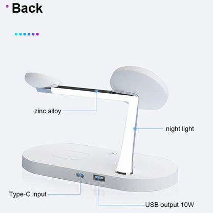Wireless Charger Stand Magnetic Fast Charging Station