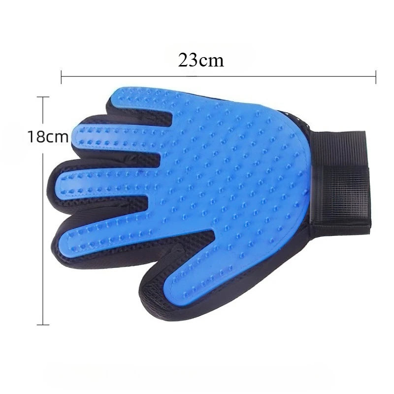 Pet Hair Remover Shower Gloves Puppy Cats Bath Brush