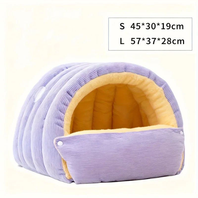 Winter Warm Cat Bed Warm Pet House Pet Sleeping