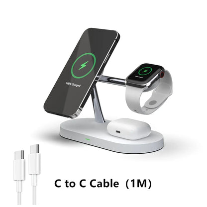 Wireless Charger Stand Magnetic Fast Charging Station