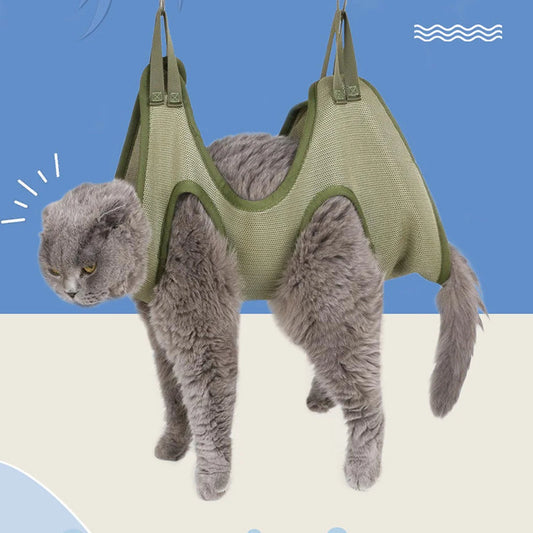 Cat Grooming nail cutting anti scratch bite fixed bag =