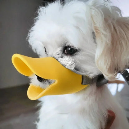 Dog Muzzle Silicone Duck Muzzle Mask for Pet Dog