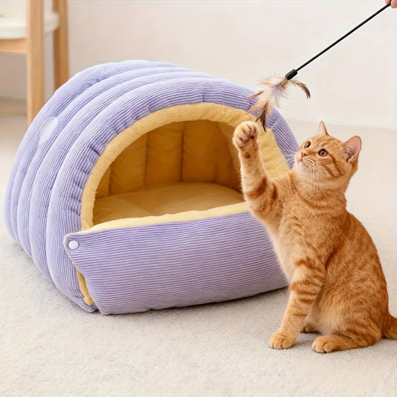 Winter Warm Cat Bed Warm Pet House Pet Sleeping