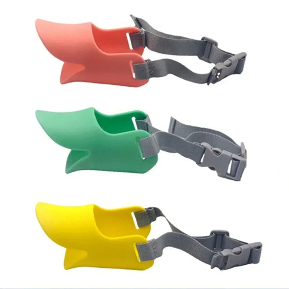 Dog Muzzle Silicone Duck Muzzle Mask for Pet Dog